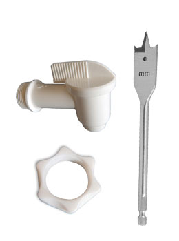 Tapkraanset standaard - Verpakkingswebwinkel.nl