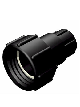 IBC adapter draaibaar DIN61 - 1'' BSP - Verpakkingswebwinkel.nl technisch beeld