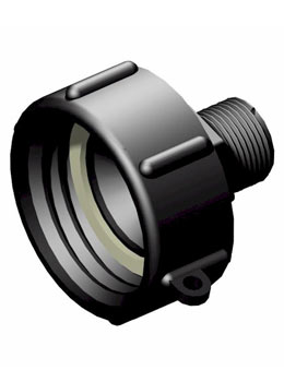 IBC adapter DIN61 - 3/4 inch BSP - Verpakkingswebwinkel.nl