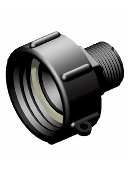 IBC adapter DIN61 - 1 inch BSP - Verpakkingswebwinkel.nl