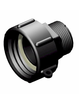 IBC adapter DIN61 - 1 1/4 inch BSP - Verpakkingswebwinkel.nl