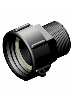IBC adapter DIN61 – 1 1/2 inch BSP - Verpakkingswebwinkel.nl