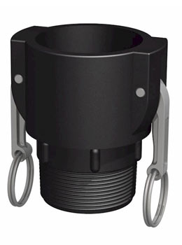 IBC adapter Camlock 2'' - 2'' BSP buitendraad - Verpakkingswebwinkel.nl