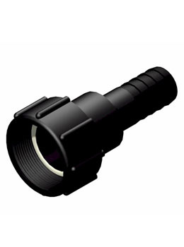 IBC adapter 2'' NPS binnendraad - 1 1/4 inch slangtule - Verpakkingswebwinkel.nl