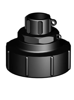 IBC adapter DN80 S100X8 - 1'' BSP binnendraad - Verpakkingswebwinkel.nl