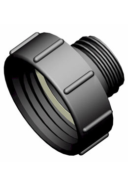 IBC adapter DN80 S100X8 - DIN61 buitendraad - Verpakkingswebwinkel.nl