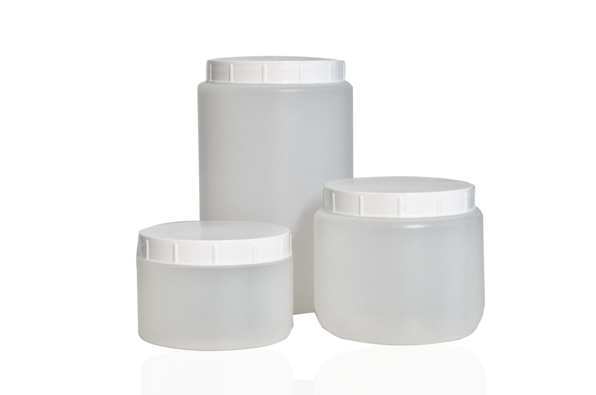 Industriële pot 275, 500 en 1000 ML transparant